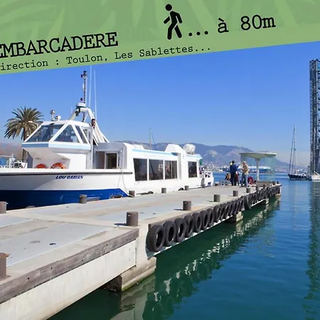 Lägenhet Le Cabanon H24,atypique,cosy,port,plage,wifi,netflix *