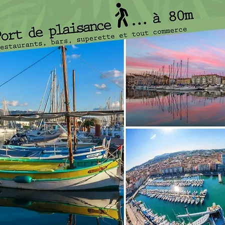 Le Cabanon H24,atypique,cosy,port,plage,wifi,netflix * La Seyne-sur-Mer